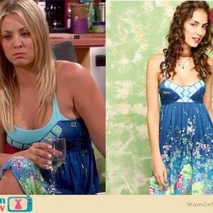 Blue Floral Sundress